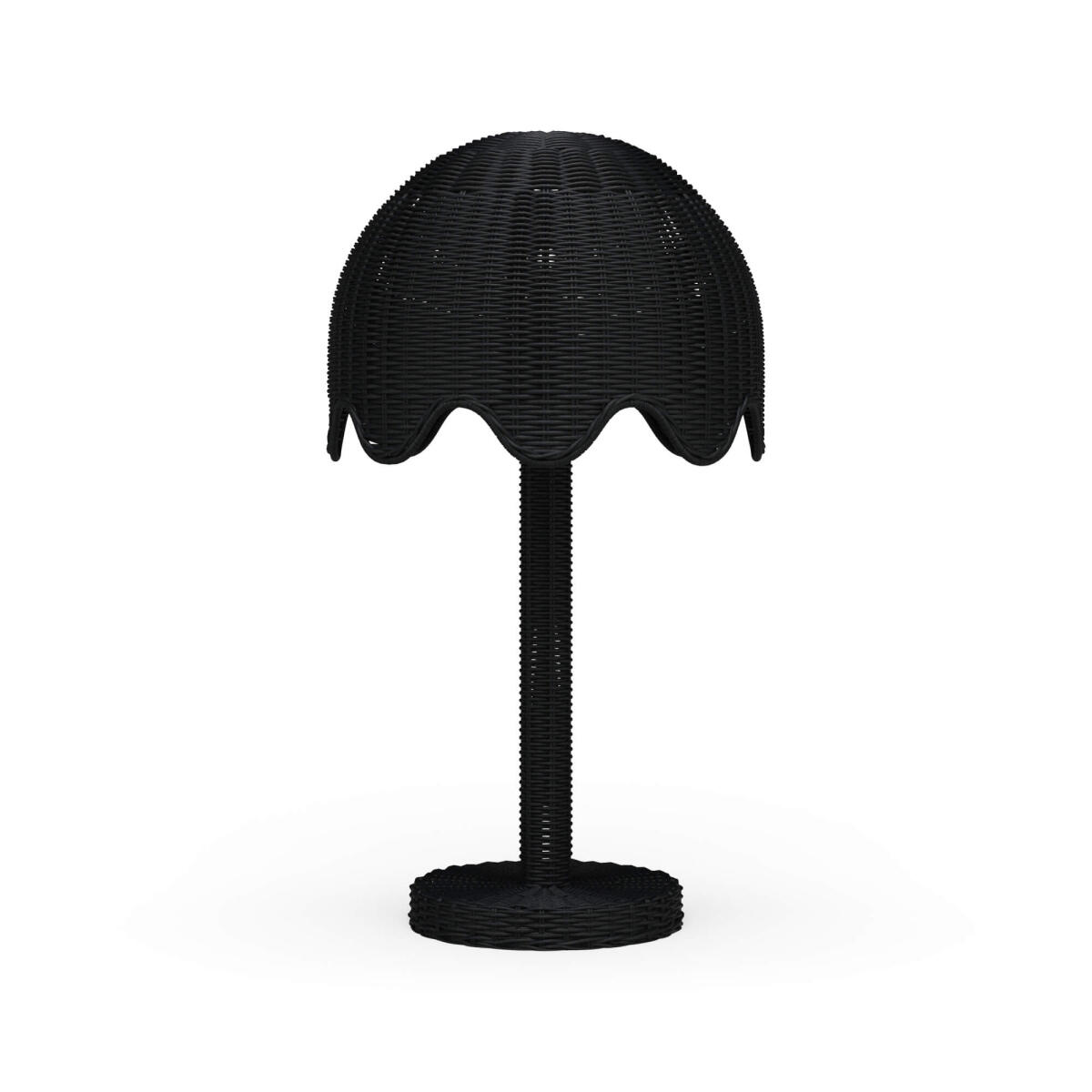 3f94f72950984bae29bccea3b82a2ff1 Scalloped Rattan Table Lamp - Image 1
