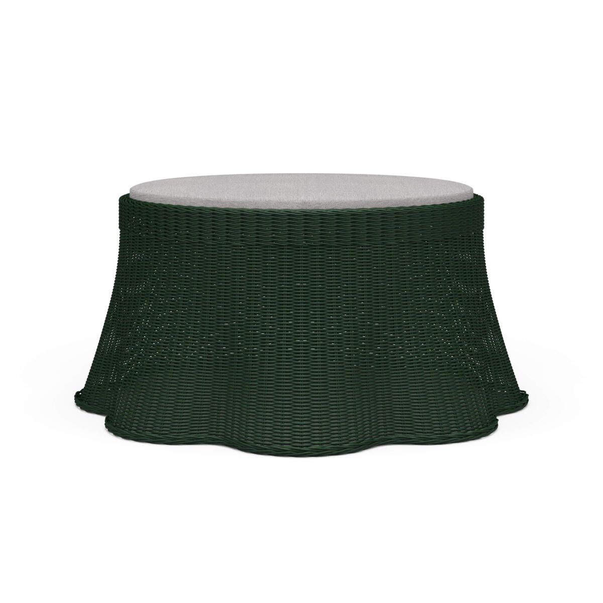 Newport Rattan Ottoman W/ Cushion Ottomans & Poufs Bramble 2 Newport Rattan Ottoman W/ Cushion Ottomans & Poufs Bramble 2