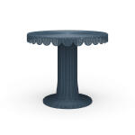 Scalloped Round Bistro Table