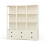 Cohan Open Cabinet W/ 6 Drawers