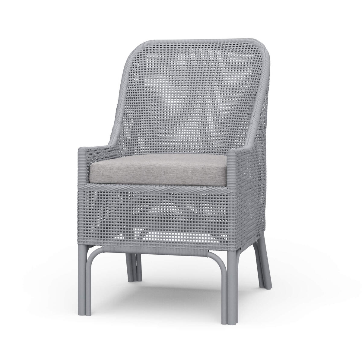 446310ddfe80831aa46ea34af4c5a130 Cristo Rattan Dining Chair W/ Seat Cushion - Image 1