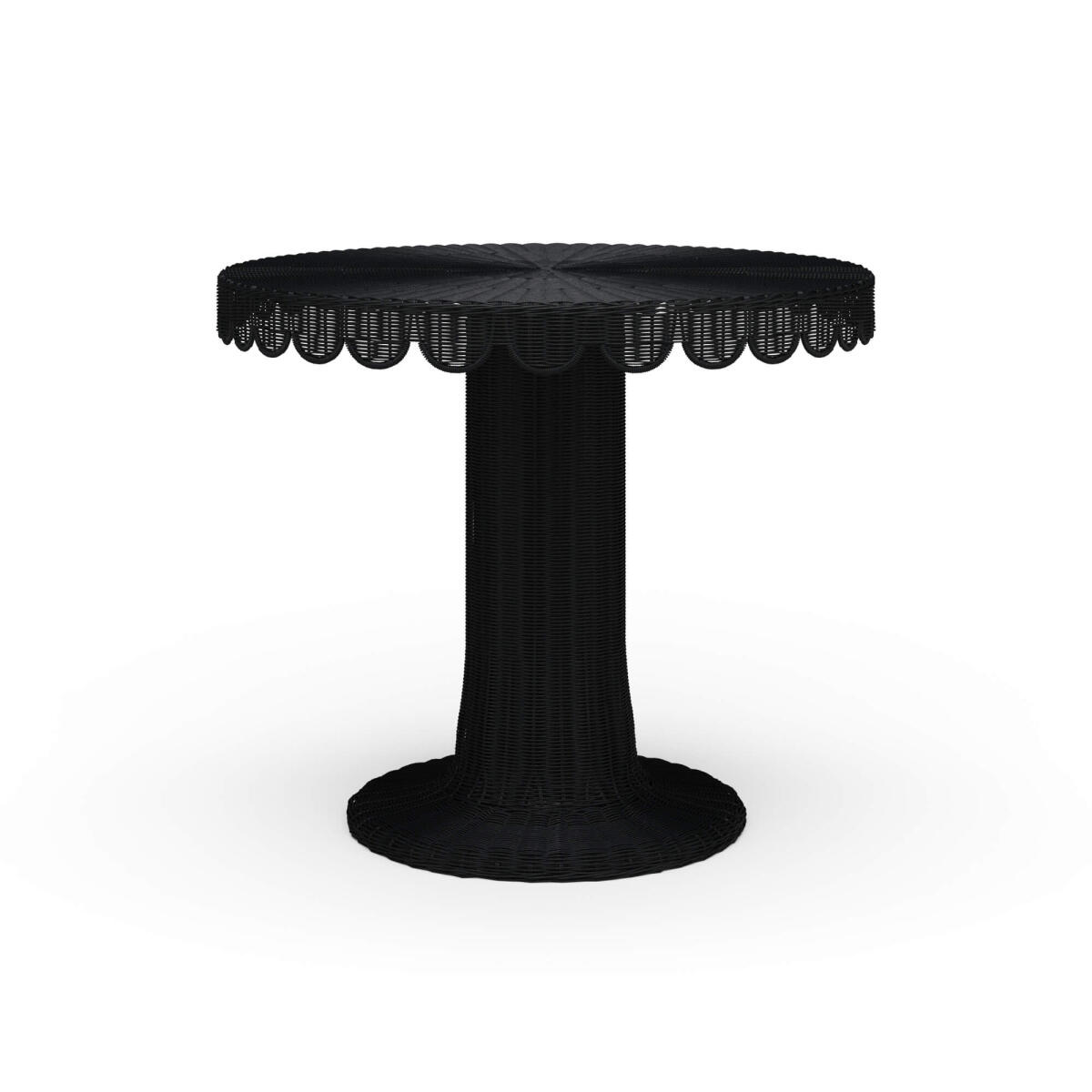 463c6f1e327a98a9fc2e9e2d517a1c73 Scalloped Round Bistro Table - Image 1
