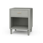 Lexington 1 Drawer Bedside Table W/ Rattan