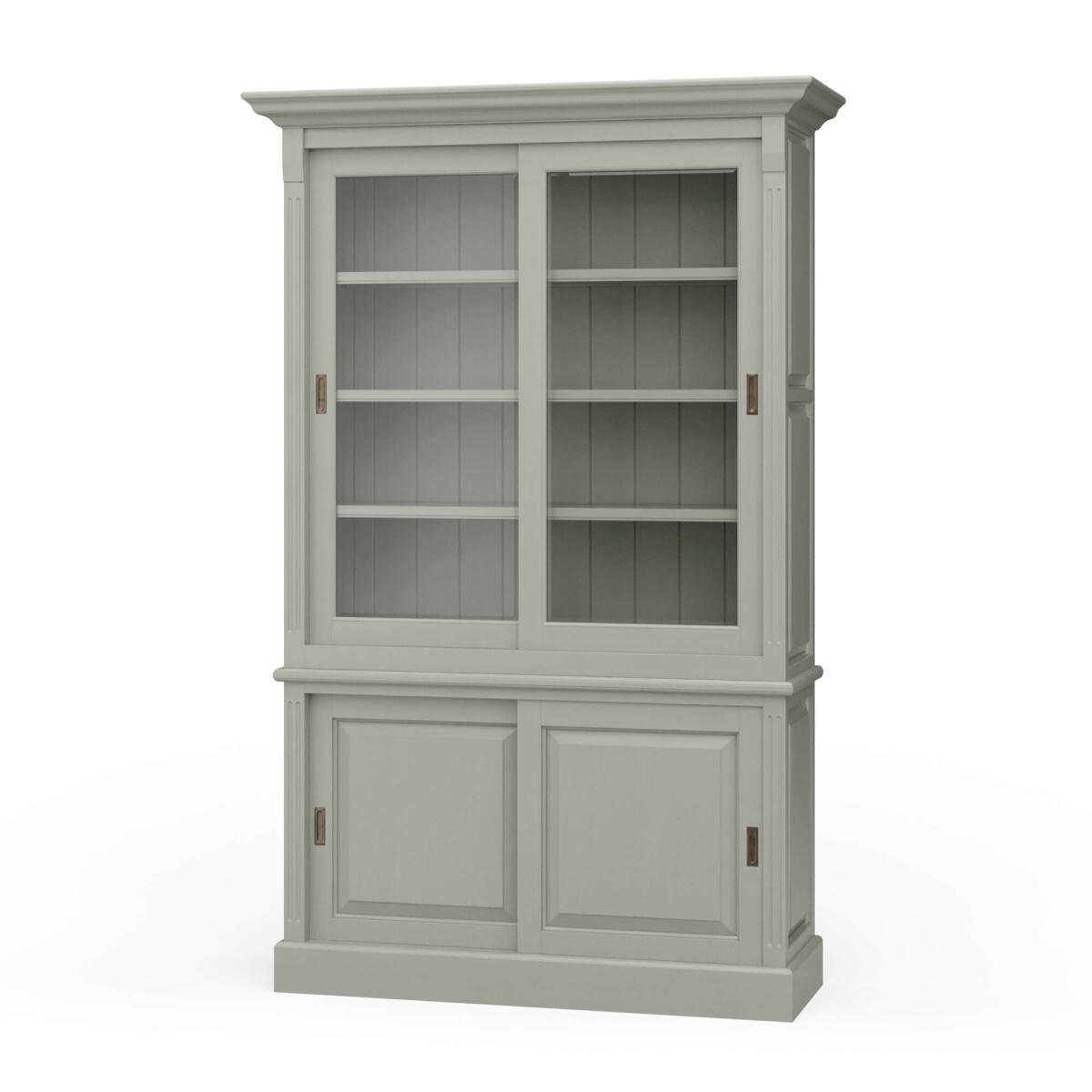 496ca9d1073cfa693aac45a4b6e11e94 Hudson 88'' Bookcase W/ 2 Sliding Doors - Image 1