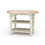 Farmhouse Butcher Block Kitchen Island