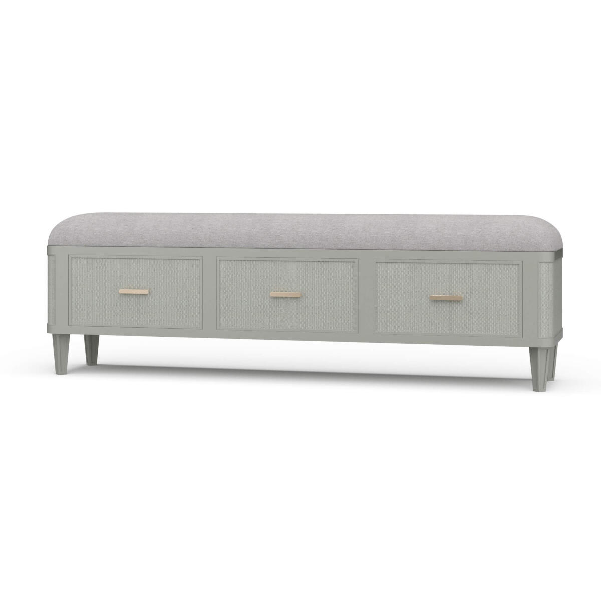 Lexington Bench W/ Rattan Chairs & Benches Bramble 2 Lexington Bench W/ Rattan Chairs & Benches Bramble 2