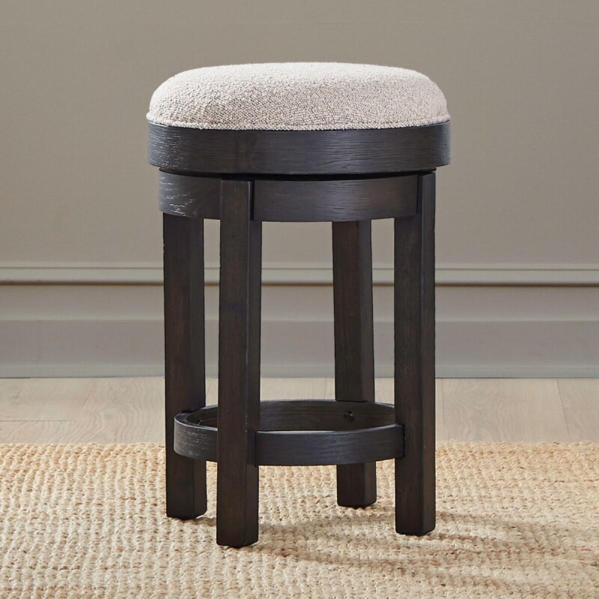 4b4c5d1e7bf17a13900f576de15524a9 Weston Uph Swivel Console Stool (RTA) - Image 1