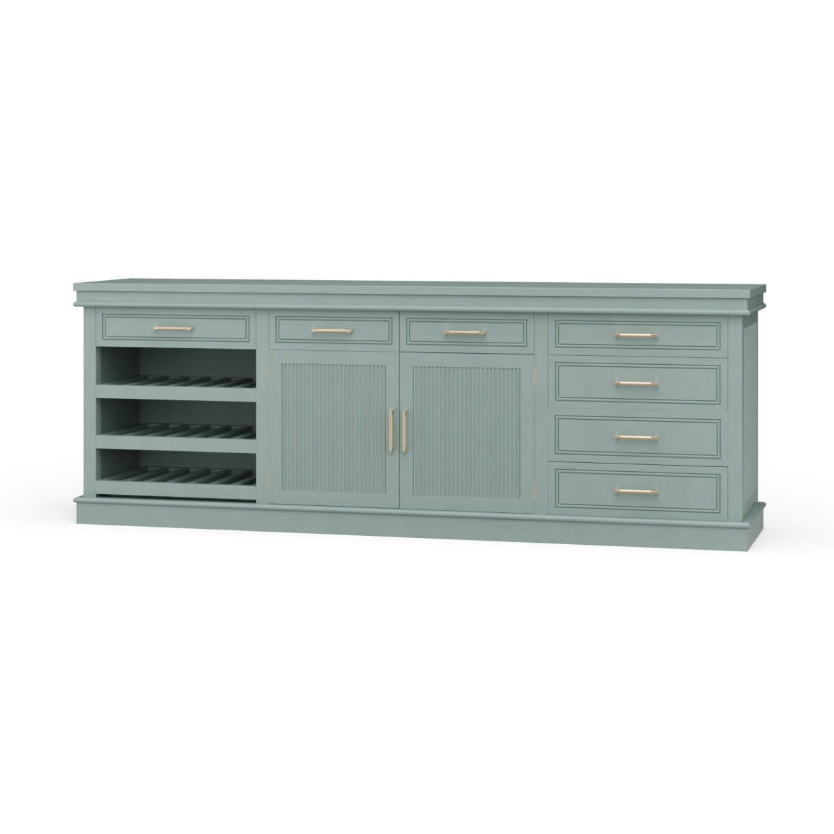 4f999575f49127eee7aa53475a1924e6 Kraton Buffet W/ Wine Rack - Image 1