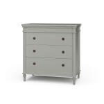 Kelly 3 Drawer Bedside Table