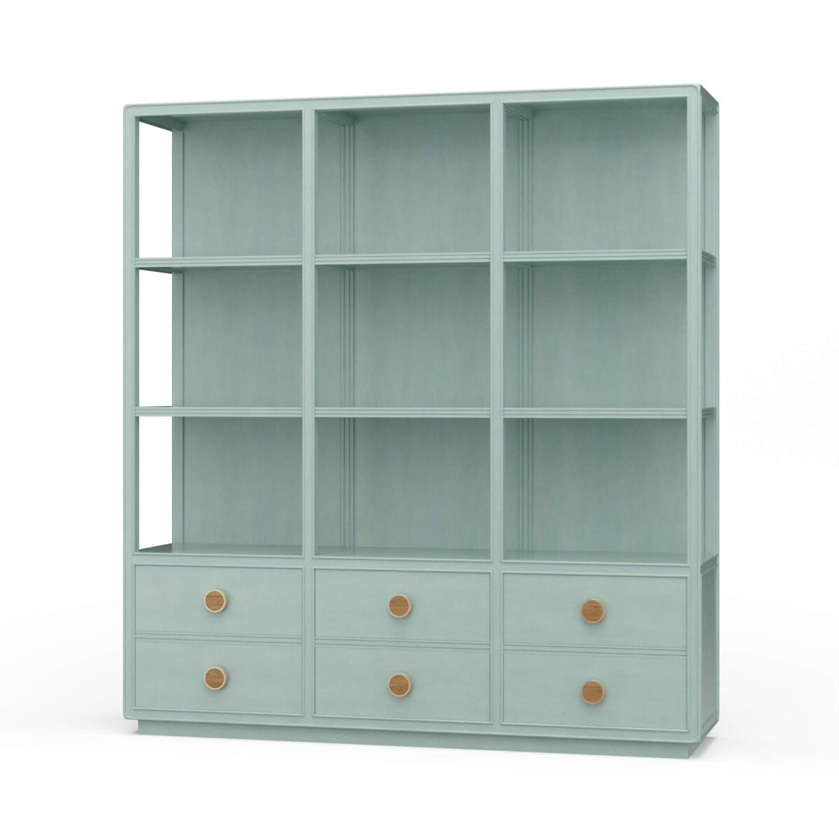 567f8017e76c624618490f9349b5b174 Cohan Open Cabinet W/ 6 Drawers - Image 1