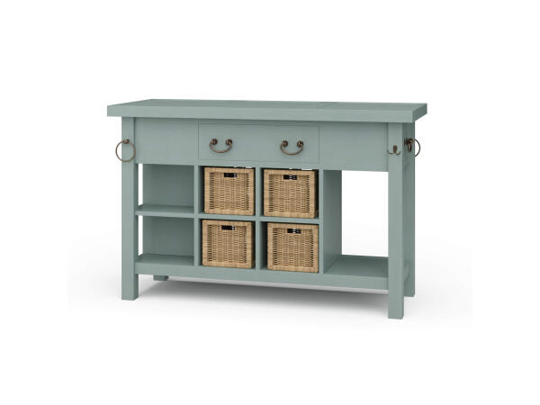 Umbria Kitchen Island Small Dining Tables Blue