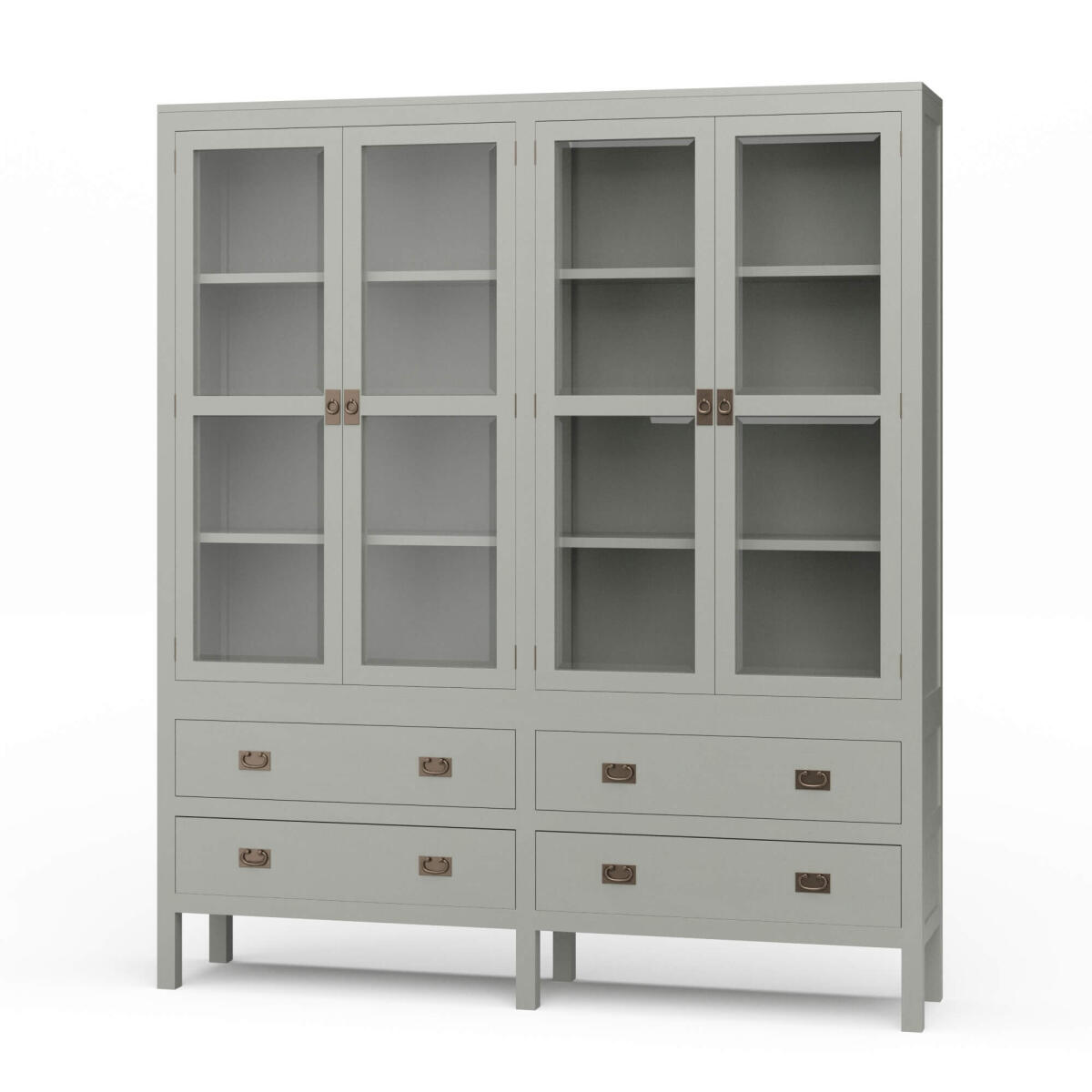 56b07dcec8b28f3e07bdc4bcb59b870e Kagu 4 Door Cabinet - Image 1