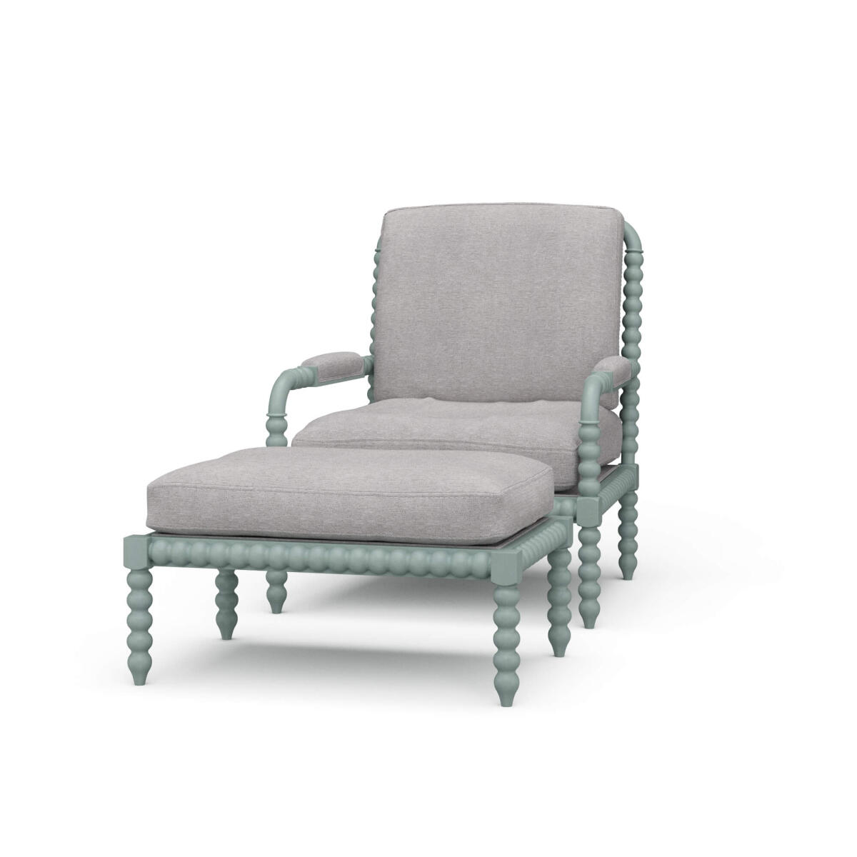 5a12f42c81ffb9e54e9e8734274ade72 Cholet Arm Chair W/ottoman - Image 1