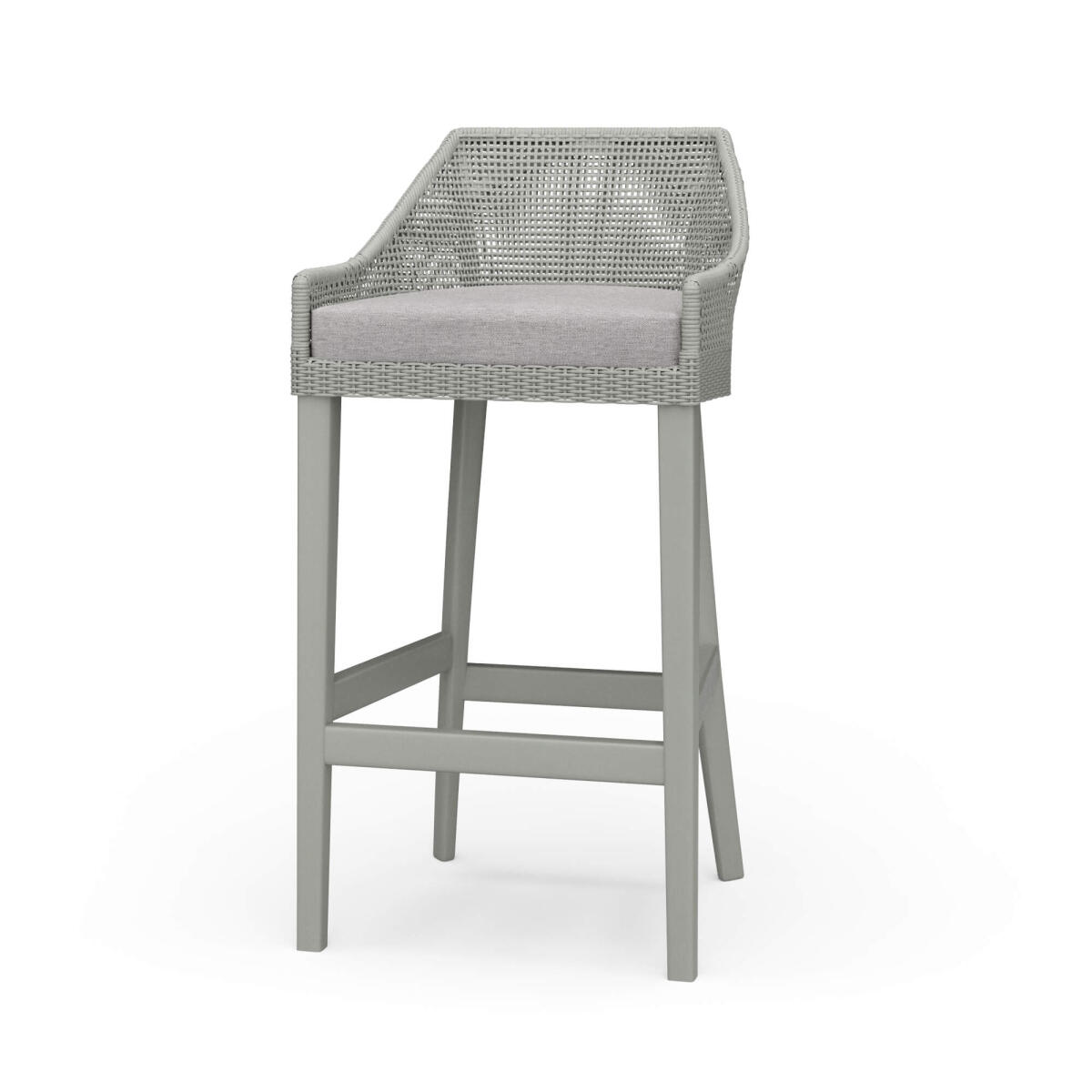 Savanah Rattan Barstool W/ Seat Cushion Barstools Barstools 2 Savanah Rattan Barstool W/ Seat Cushion Barstools Barstools 2