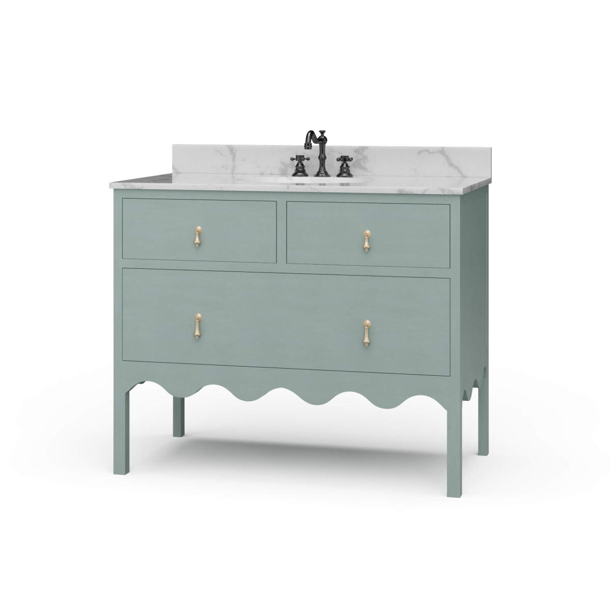 5fb8d7fac95d126954ffa653383c05ae Chloe Single Vanity W/ Sink & Marble Top - Image 1