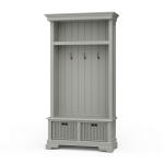 Homestead Hallstand W/ Rattan Baskets
