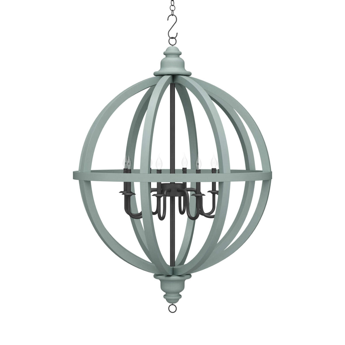 Infinity Chandelier Medium W/ 6 Lights Lighting Blue 2 Infinity Chandelier Medium W/ 6 Lights Lighting Blue 2