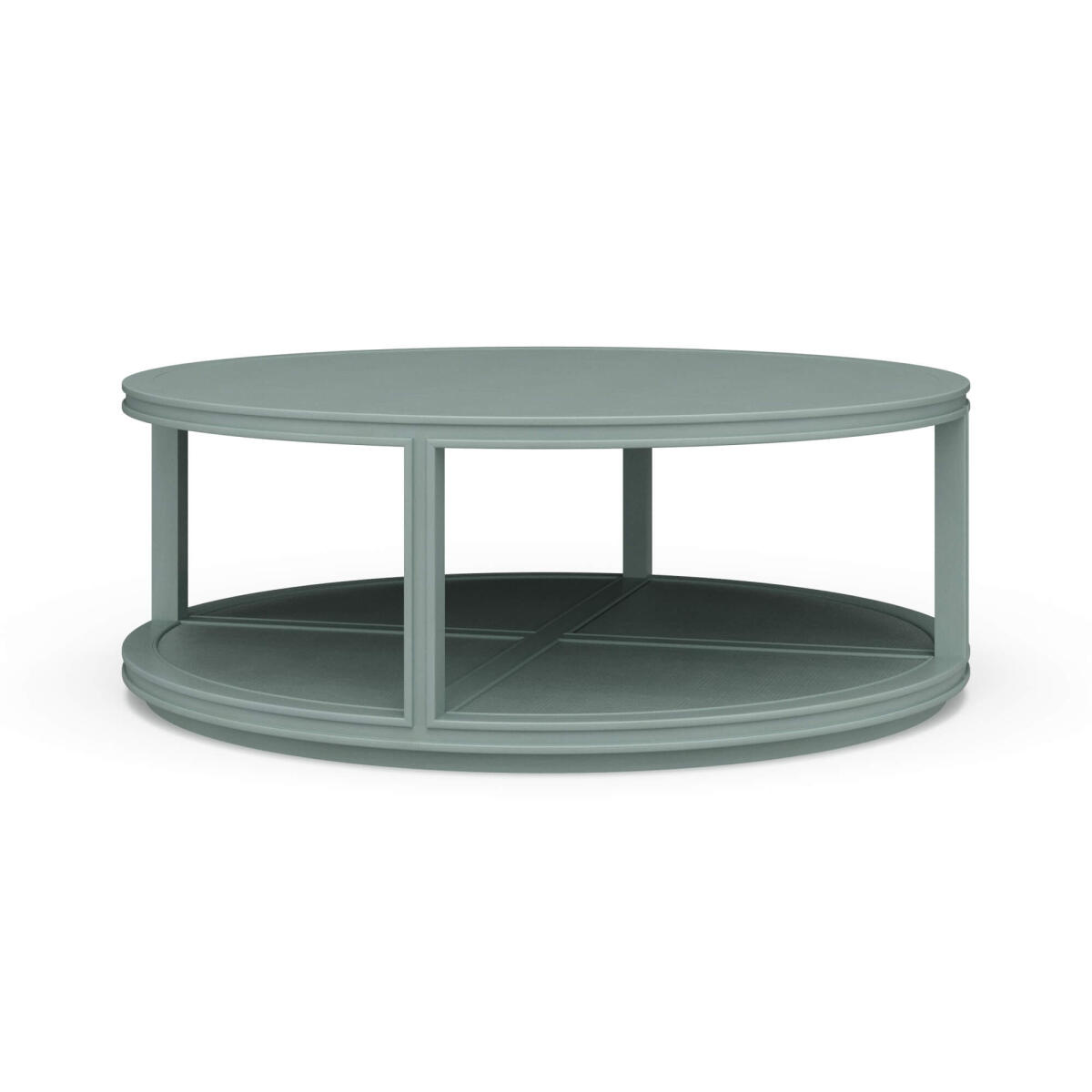 64922b1c474858b4a0427cce06799652 Cohan Round Coffee Table W/ Rattan - Image 1