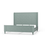 Lexington Bed W/ Rattan