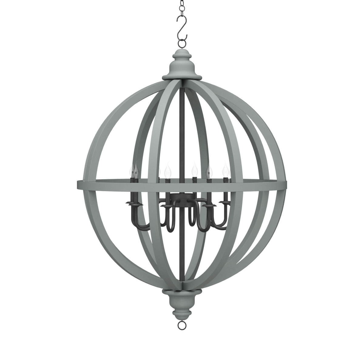 Infinity Chandelier Medium W/ 6 Lights Lighting Blue 2 Infinity Chandelier Medium W/ 6 Lights Lighting Blue 2