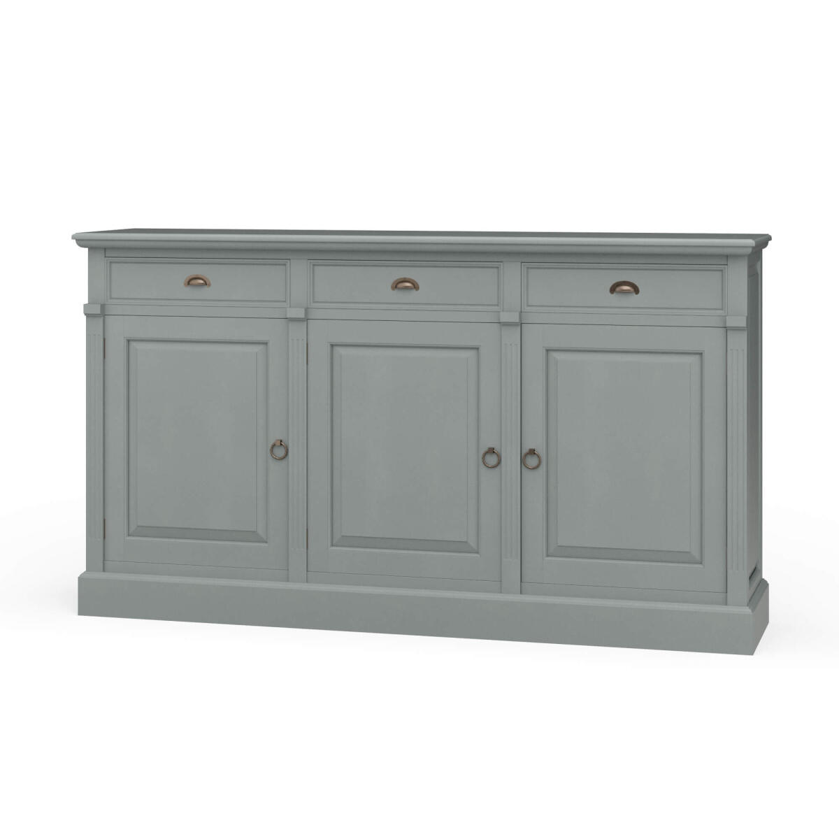 Hudson 3 Door Sideboard Dining Storage Blue 2 Hudson 3 Door Sideboard Dining Storage Blue 2