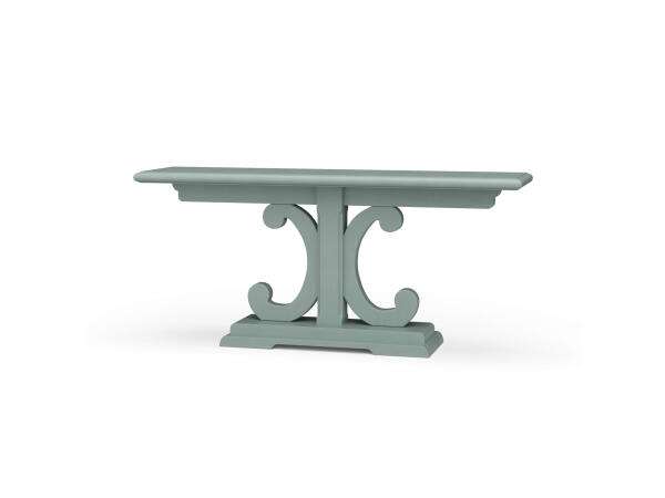 Fiona Pedestal Console Table Console Tables Blue