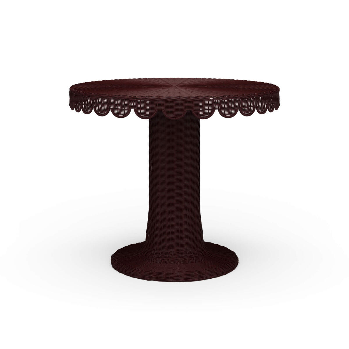 724a1e1bf752e9000f6f8562b260c088 Scalloped Round Bistro Table - Image 1