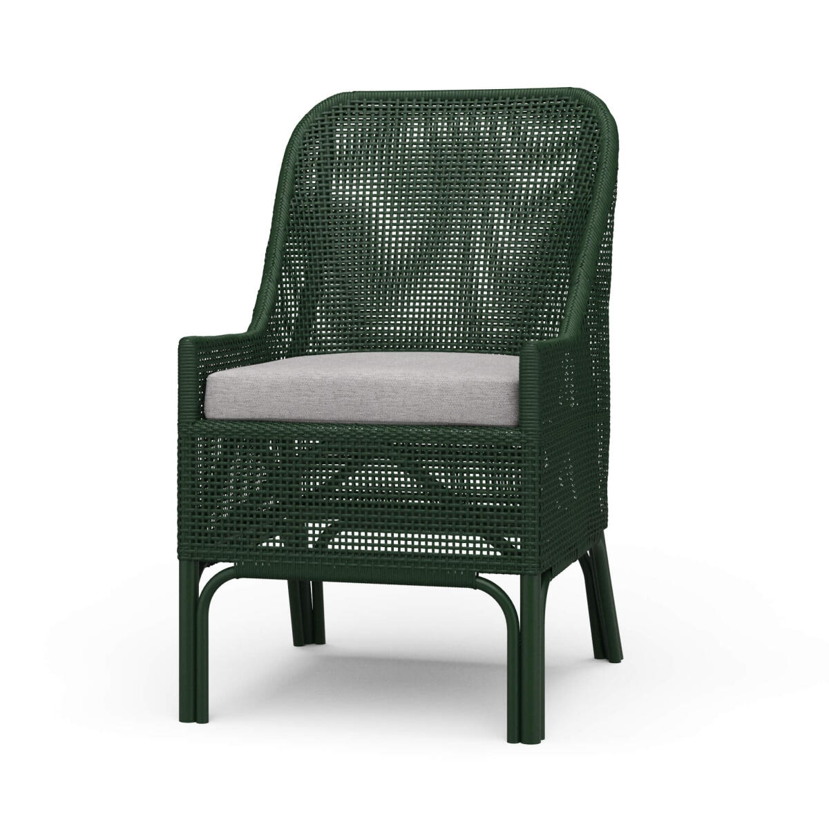 73429ac4cd484b9276e7fed844bc46bc Cristo Rattan Dining Chair W/ Seat Cushion - Image 1