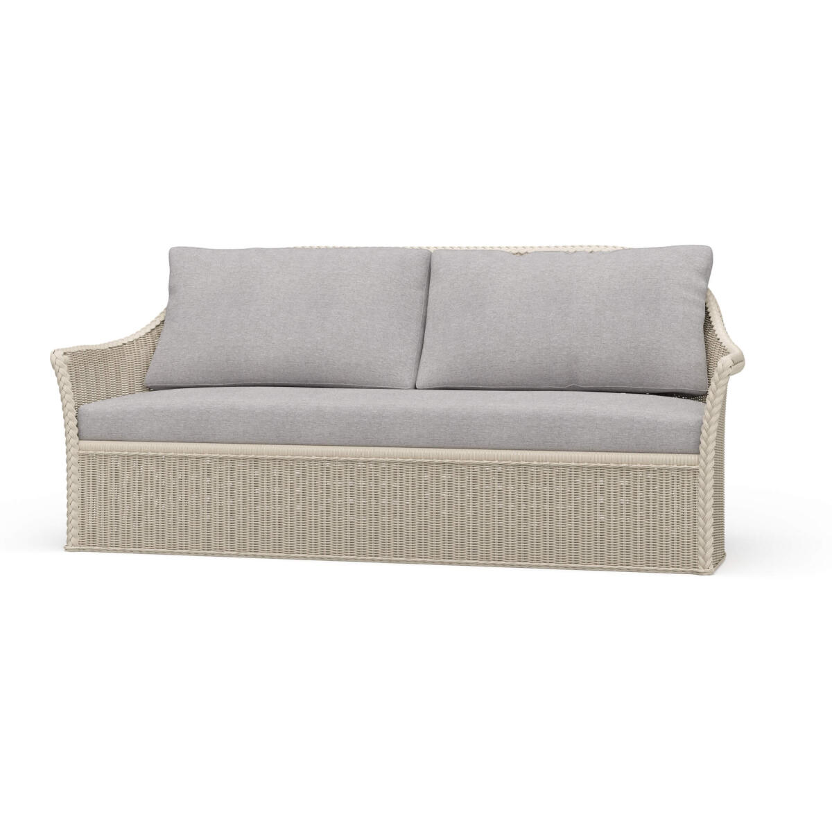 7437e67b9ce682d314eb74bb62c28a16 Nantucket Rattan Sofa - Image 1
