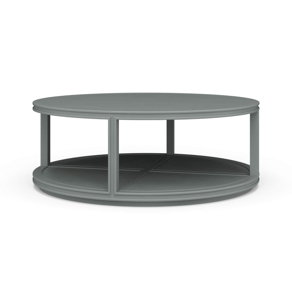 759ecc5a8c0bd7e6579d4bea6c56af99 Cohan Round Coffee Table W/ Rattan - Image 1
