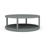 Cohan Round Coffee Table W/ Rattan