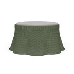 Newport Rattan Ottoman W/ Cushion Ottomans & Poufs Bramble 23