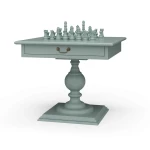 Gloucester Chess Table W/ Drawer