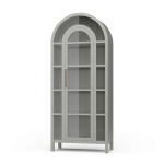 Vannes Display Cabinet W/ Glass Shelves