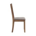 Brook Bay Slat Back Uph Side Chair (RTA) Chairs & Benches Brown 12