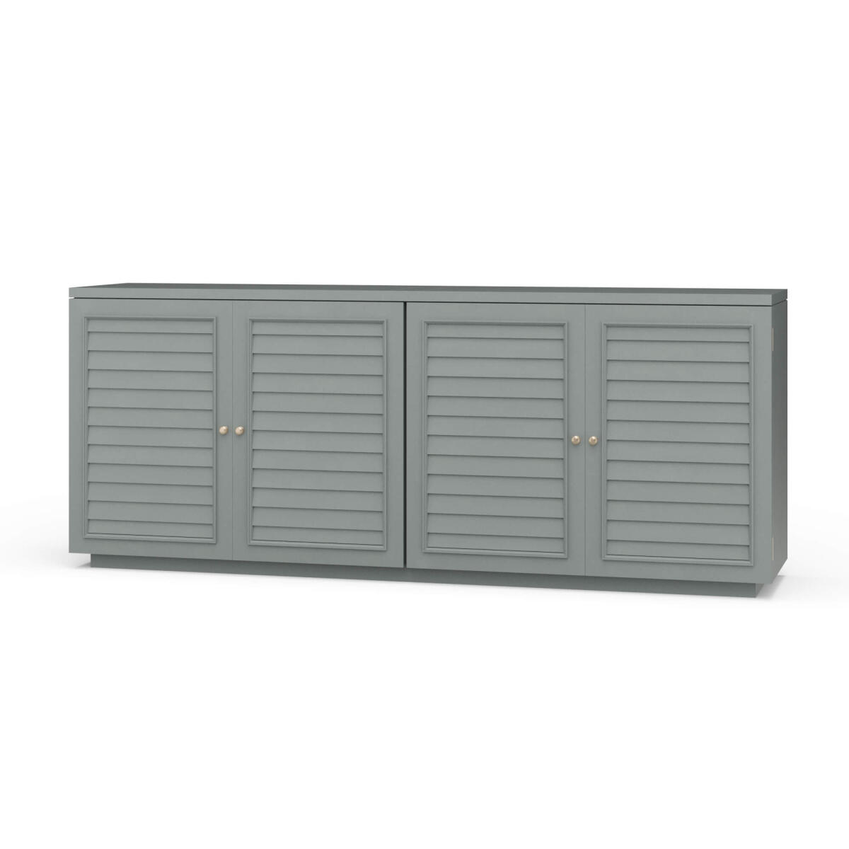 842b3789014a7238495c906044e189d9 Oxford Shutter 4 Door Sideboard - Image 1