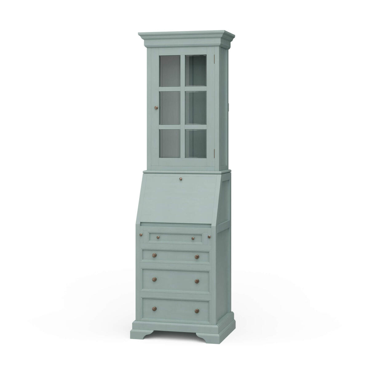 84f1ca9750be22c3bde034e76a71fe77 Hancock Narrow Secretary - Image 1