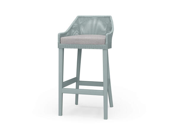 Savanah Rattan Barstool W/ Seat Cushion Barstools Barstools