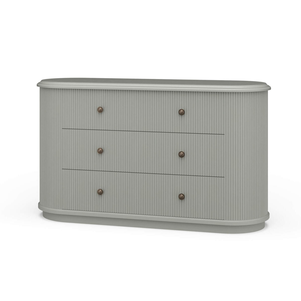 85d8707016c9887ada24028d3d9e4aca Kraton 3 Drawer Oval Dresser - Image 1