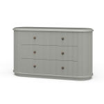 Kraton 3 Drawer Oval Dresser