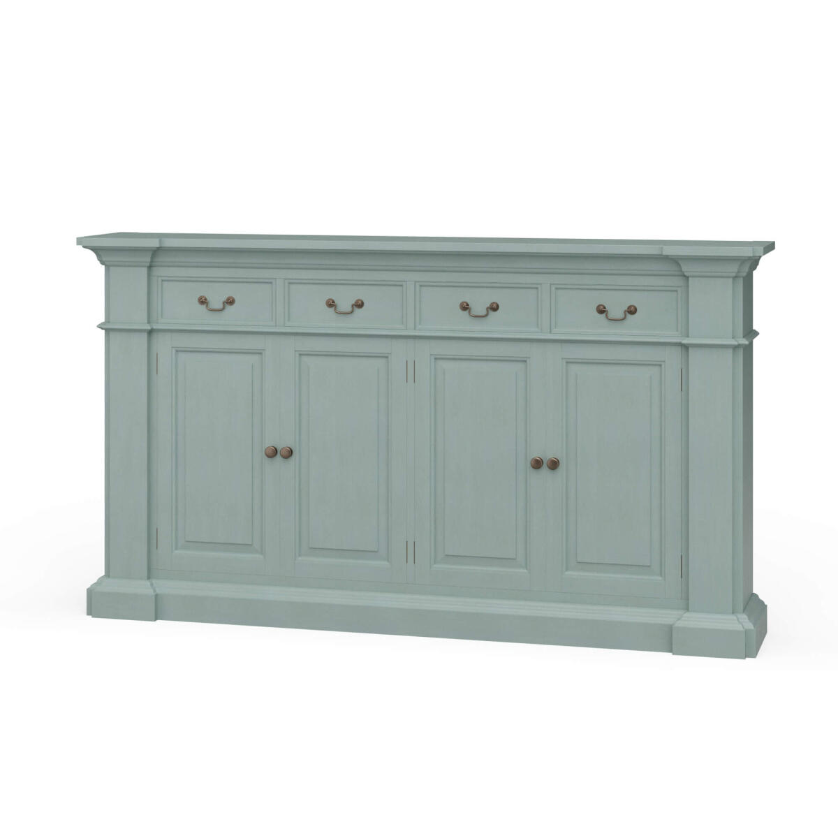 Roosevelt 4 Door 4 Drawer Sideboard Dining Storage Blue 2 Roosevelt 4 Door 4 Drawer Sideboard Dining Storage Blue 2