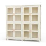 Madrone 8 Door Display Cabinet