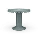 Scalloped Round Bistro Table