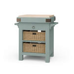 Sonoma Island W/ Rattan Baskets