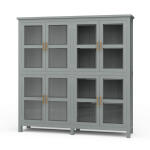 Madrone 8 Door Display Cabinet