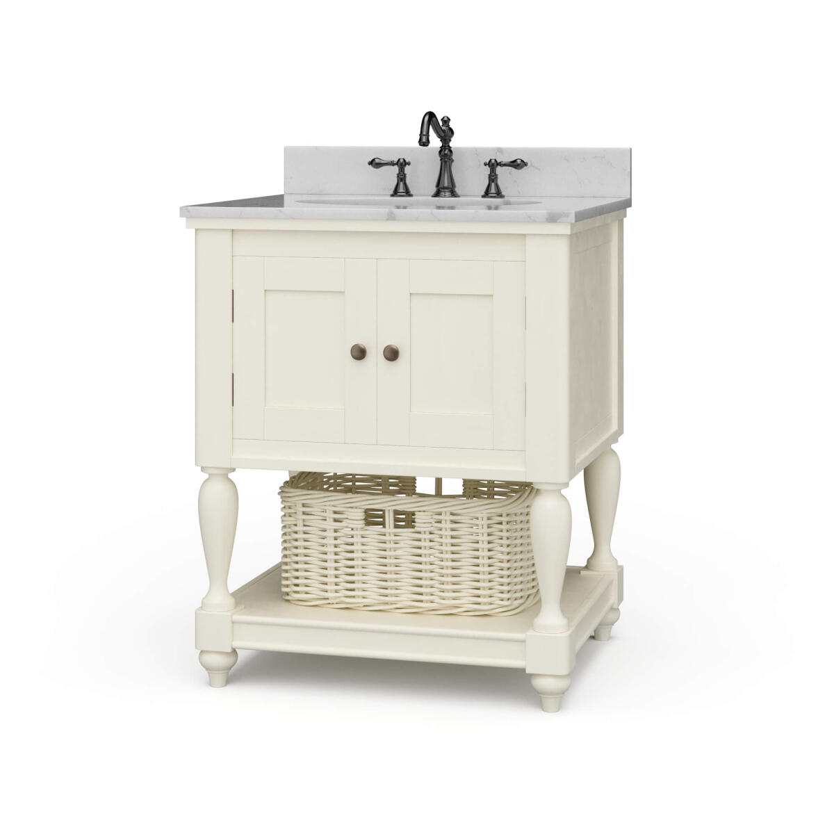 92dbc326378b4bc401c76bc788c0a8a2 Jefferson Single Vanity W/ Sink & Marble Top - Image 1