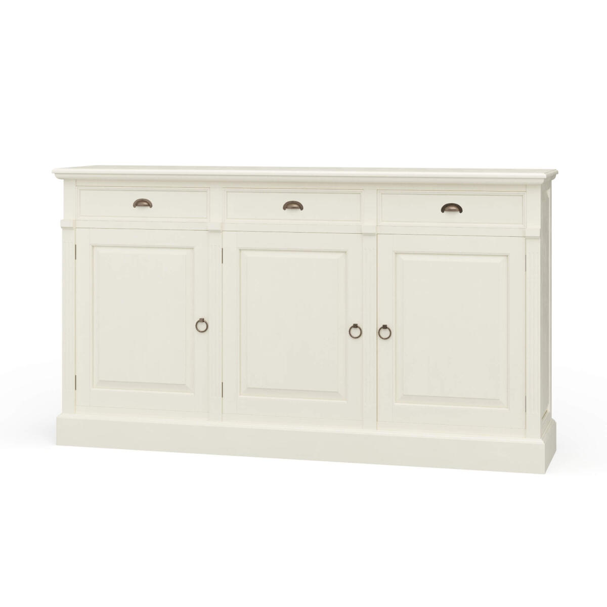 92f90b073ead24f2294d9b20c58a7638 Hudson 3 Door Sideboard - Image 1