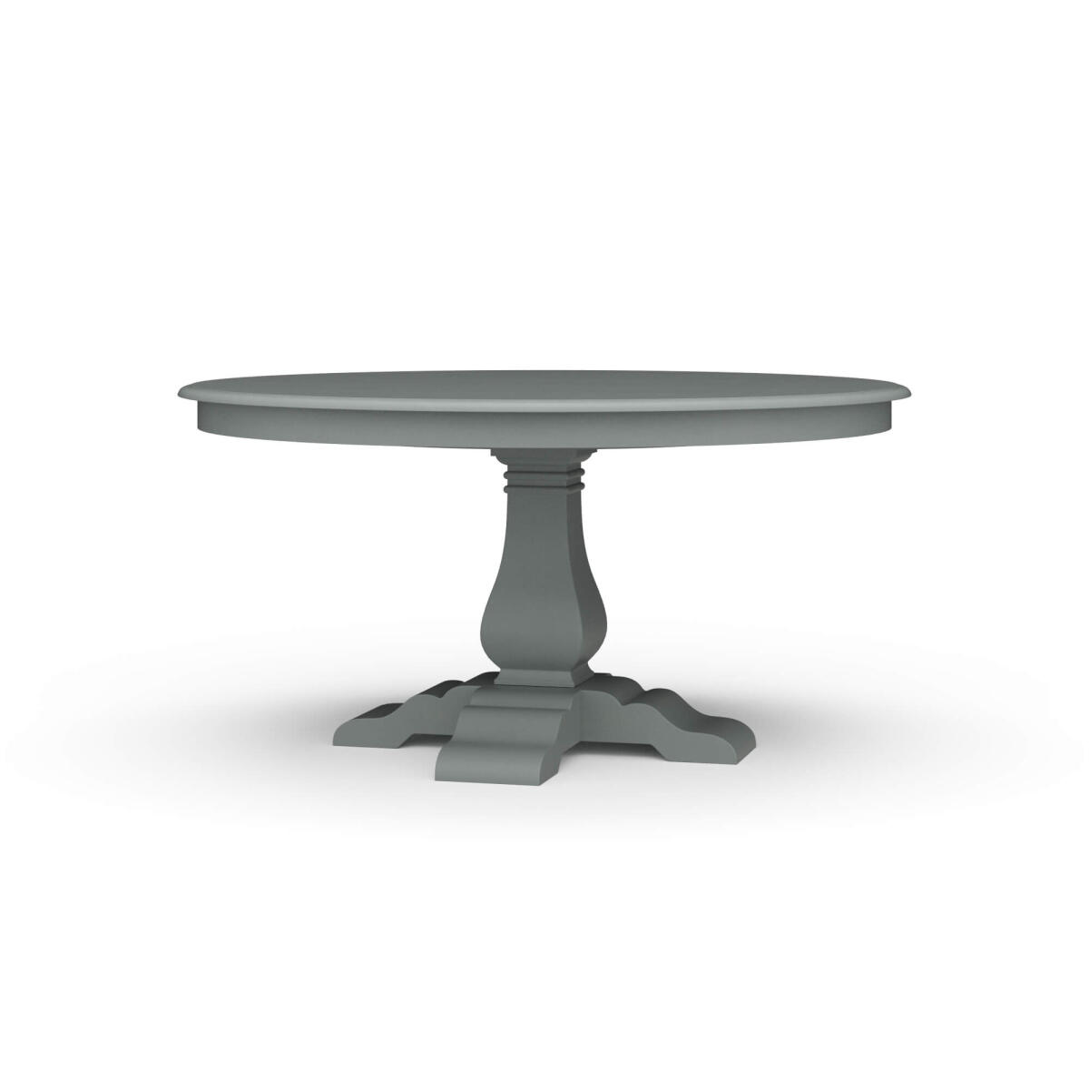 932e0c582e90bc38622529787a7e33f7 Trestle Round Dining Table - Image 1