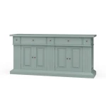 Edwardian Sideboard Dining Storage Blue 8