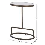 Jessenia Accent Table, Marble - Image 7